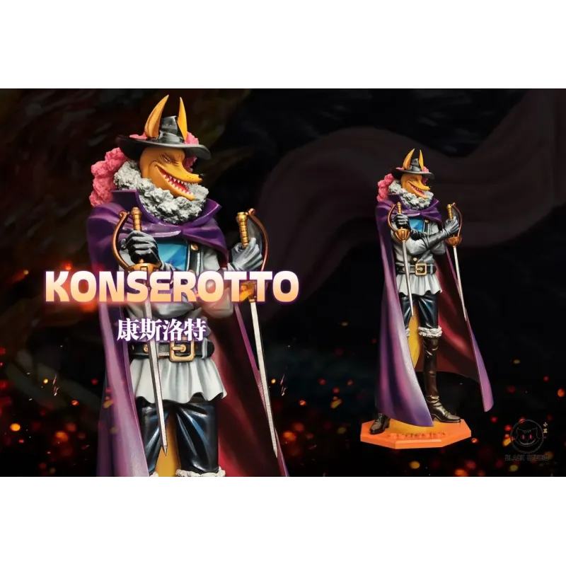 One Piece Shishilian x Concelot x Giovanni Black Studio