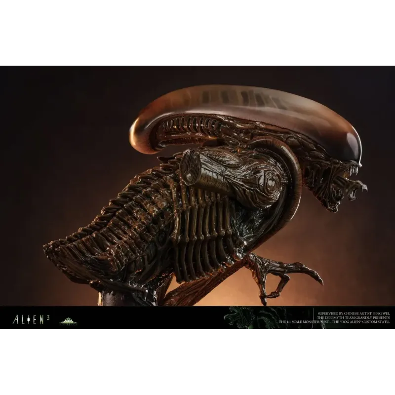 Alien 3 Alien Dog Bust Deepmyth Studio
