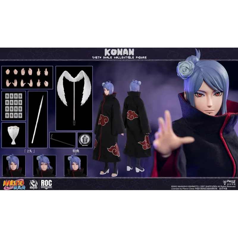 Naruto Shippuden Konan Rocket Toys Studio