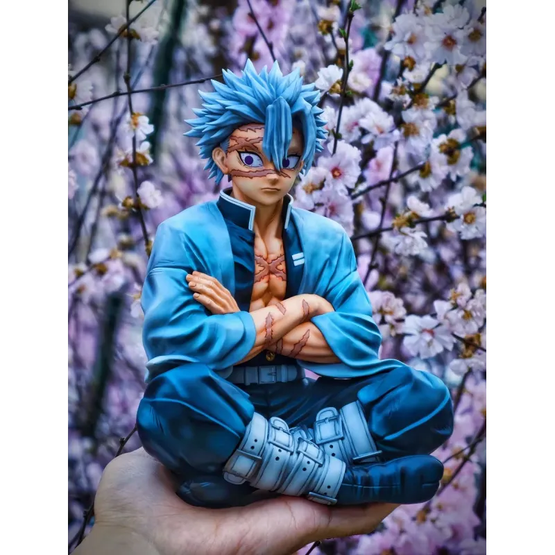 Kimetsu no Yaiba Sanemi Shinazugawa Sitting Pose REN Studio