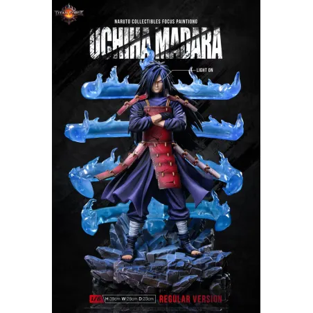 Naruto Uchiha Madara TITAN FORGE - Figurine de Collection Épique