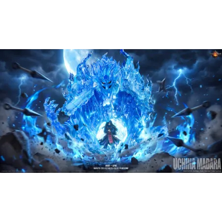Naruto Uchiha Madara TITAN FORGE - Figurine de Collection Épique
