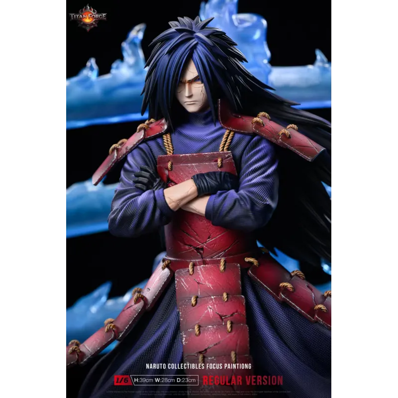 Naruto Uchiha Madara TITAN FORGE - Figurine de Collection Épique