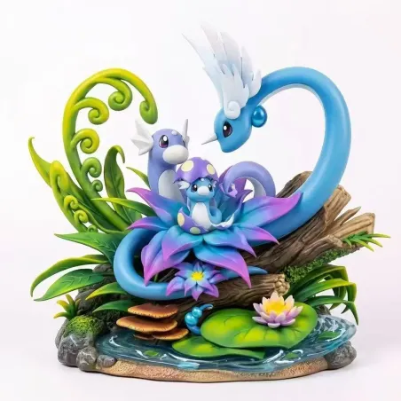 Pokemon Dragonair Ecological Scene Xing Luo Bao Hui She Studio