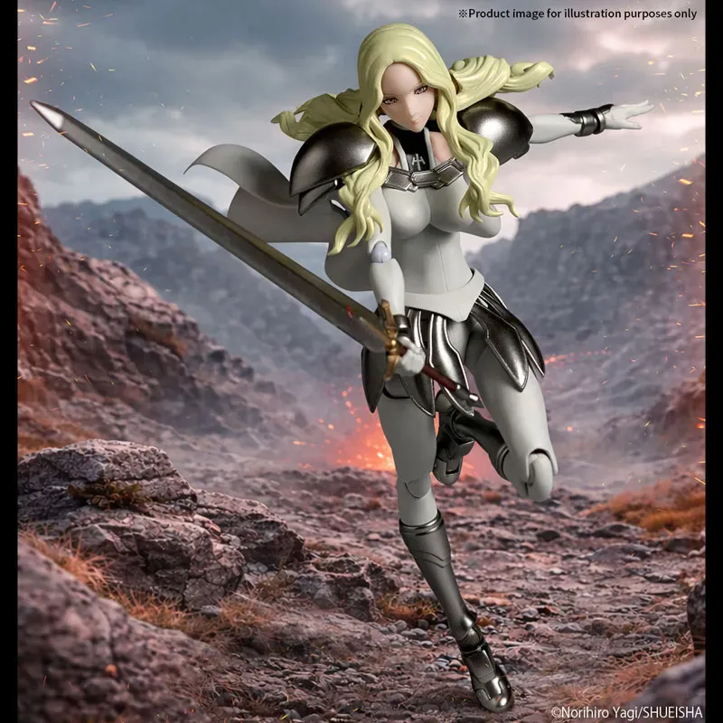 CLAYMORE Clare X Teresa of the Faint Smile Revoltech Kaiyodo