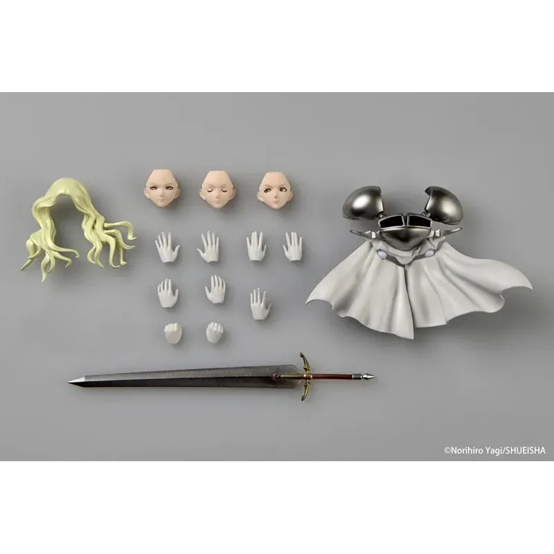 CLAYMORE Clare X Teresa of the Faint Smile Revoltech Kaiyodo