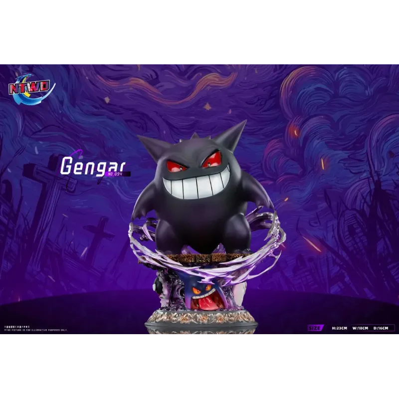 Pokemon Black Gengar Ntwo Studio