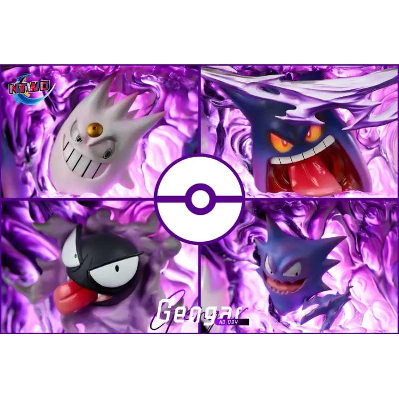 Pokemon Black Gengar Ntwo Studio