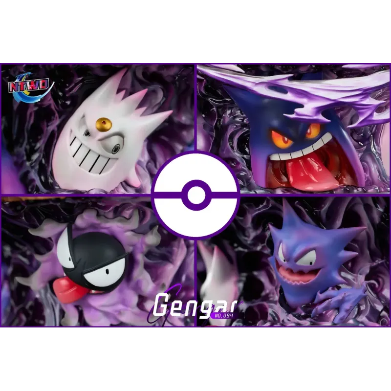 Pokemon Black Gengar Ntwo Studio