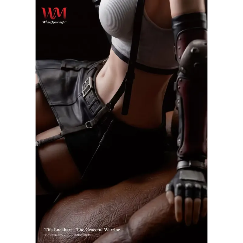 Final Fantasy VII Tifa White Moonlight Studio