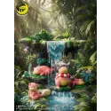 Slowpoke Family Moon Shadow Studio: Art and Creativity