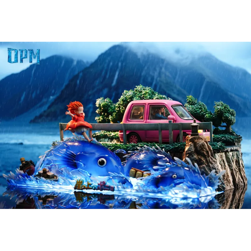 Ponyo on the Cliff OPM Studio - Unique Collectible Figures