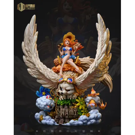 One Piece Nami & Gato de orejas largas - MJ Studio Collectibles