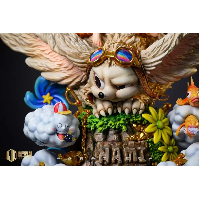 One Piece Nami & Gato de orejas largas - MJ Studio Collectibles