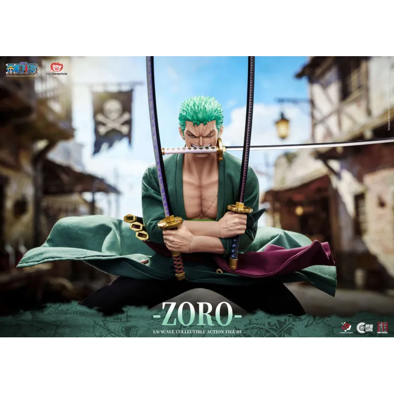 One Piece Roronoa Zoro JIMEI PALACE - Figura Coleccionable