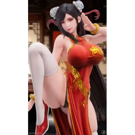 Final Fantasy VII Cheongsam Kung Fu Tifa BBSD Studio