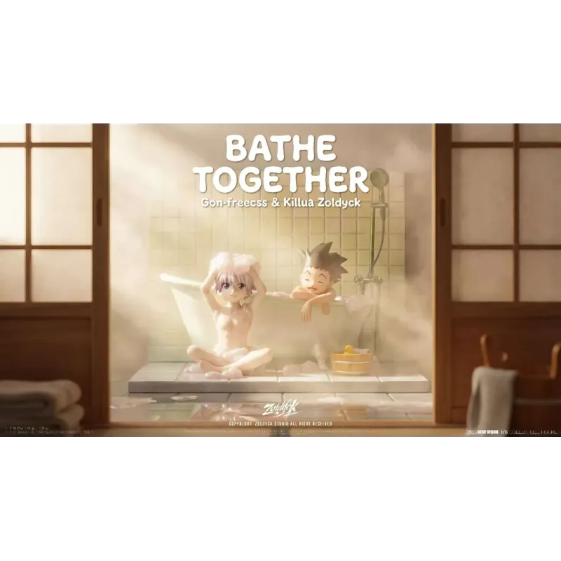 Hunter x Hunter Killua Zoldyck & Gon Freecss Bathe Together Zoldyck Studio