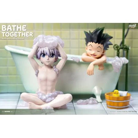 Hunter x Hunter Killua Zoldyck & Gon Freecss Bathe Together Zoldyck Studio