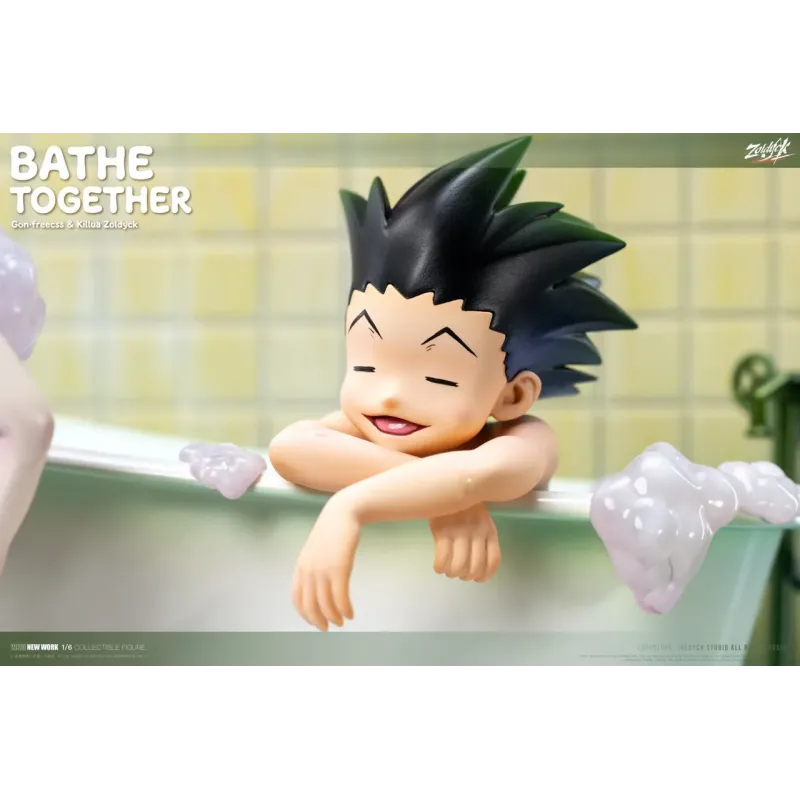 Hunter x Hunter Killua Zoldyck & Gon Freecss Bathe Together Zoldyck Studio