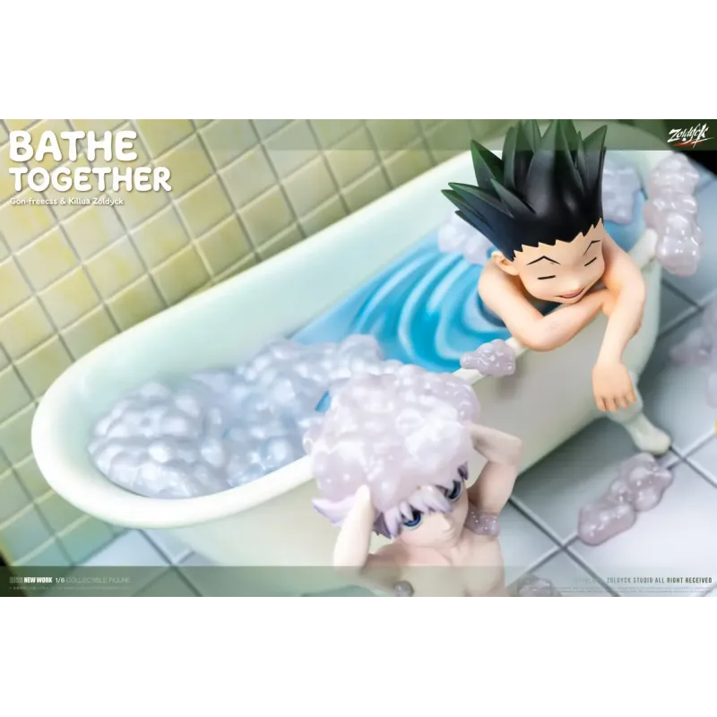 Hunter x Hunter Killua Zoldyck & Gon Freecss Bathe Together Zoldyck Studio