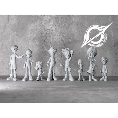 Digimon The Eight Chosen Children Supernova Studio