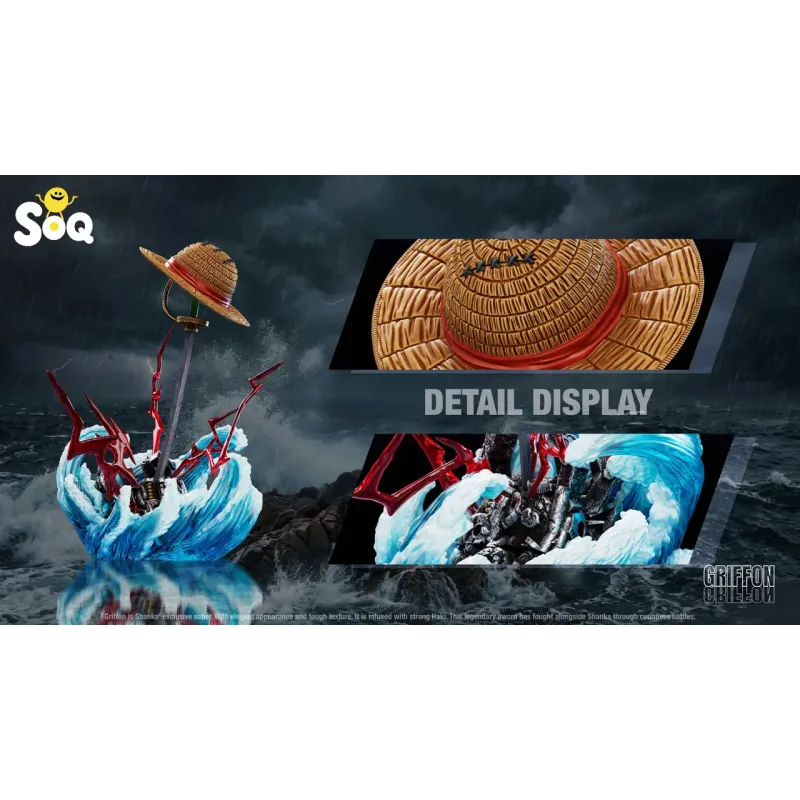 One Piece Shanks' sword Gryphon SOQ Studio