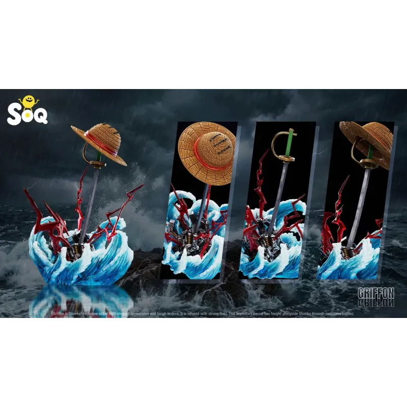 One Piece Shanks' sword Gryphon SOQ Studio