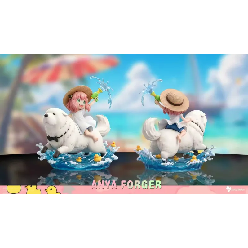 Spy x Family Water Playing Anya and Bond Lucky Studio