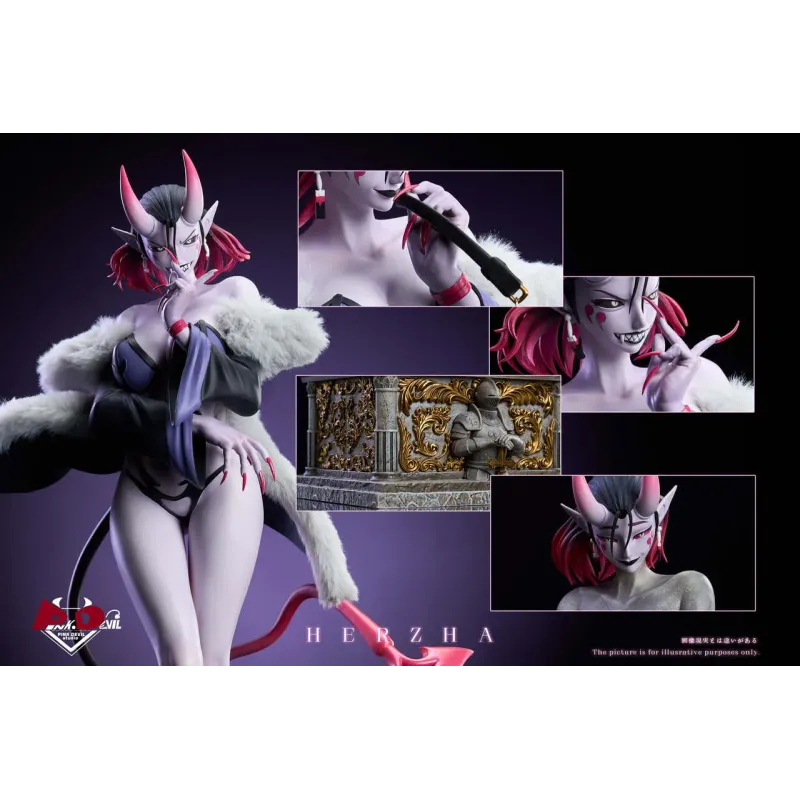 Original Character Herzha Succubus Pink Devil Studio