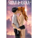 Neon Genesis Evangelion Shinji and Asuka Star Origin Studio