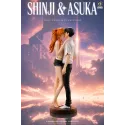 Neon Genesis Evangelion Shinji and Asuka Star Origin Studio