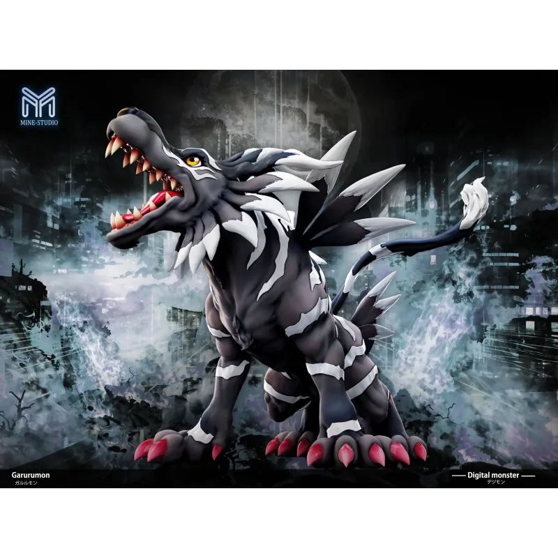 Digimon Garurumon MINE Studio