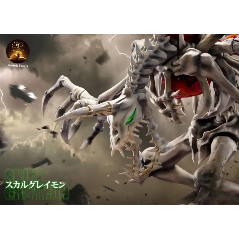 Digimon Skull Greymon MIMAN Studio