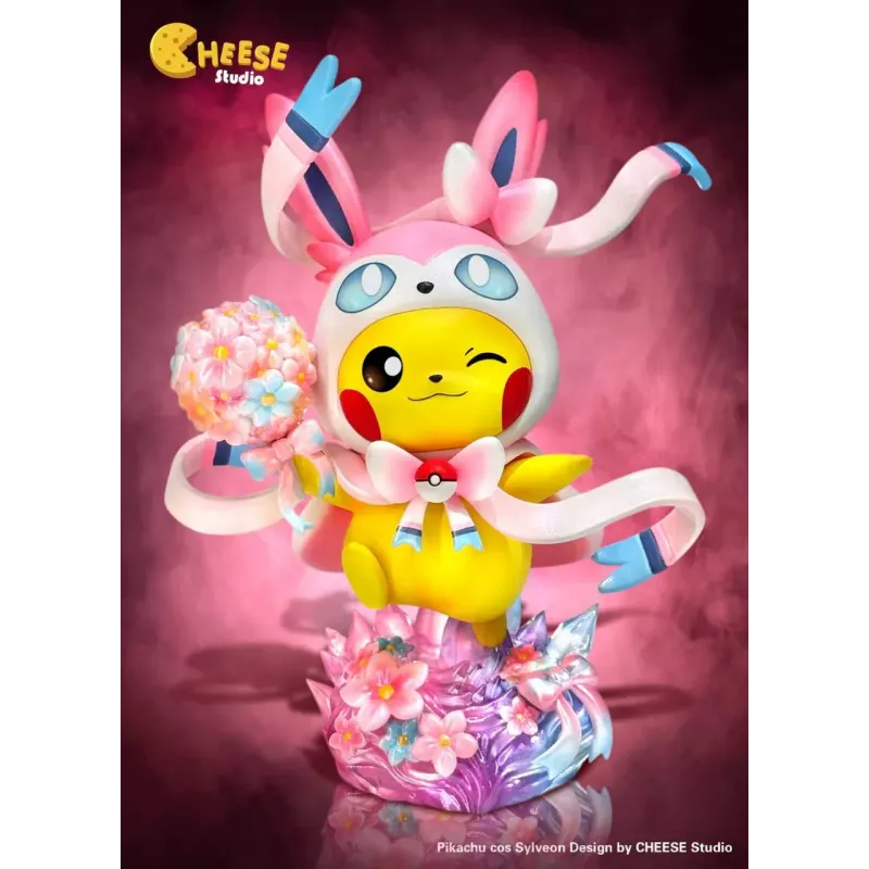 Pokemon Pikachu cos Espeon & Sylveon CHEESE Studio