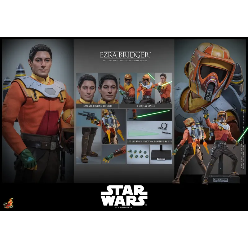 Star Wars Rebels Ezra Bridger Hot Toys