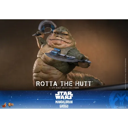 Star Wars: The Mandalorian & Grogu Rotta The Hutt Hot Toys