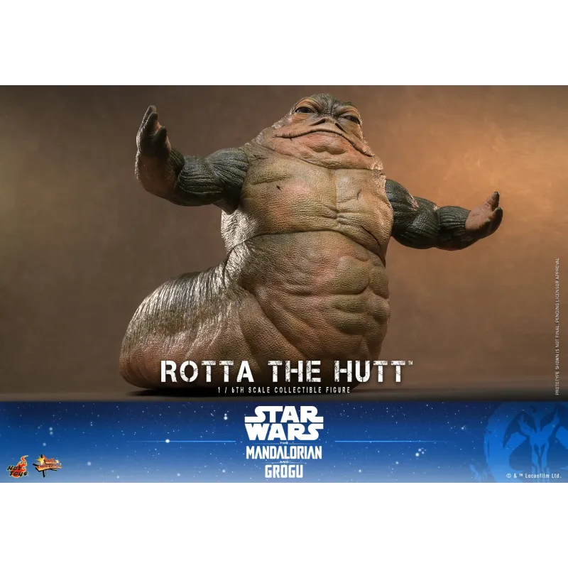 Star Wars: The Mandalorian & Grogu Rotta The Hutt Hot Toys