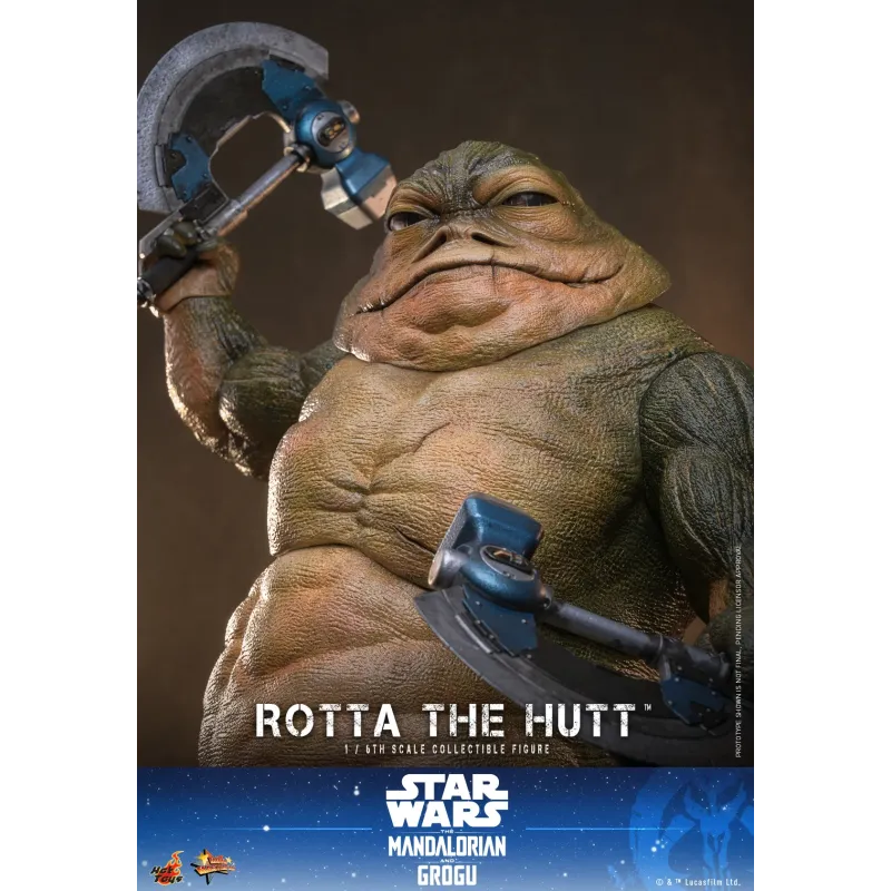 Star Wars: The Mandalorian & Grogu Rotta The Hutt Hot Toys