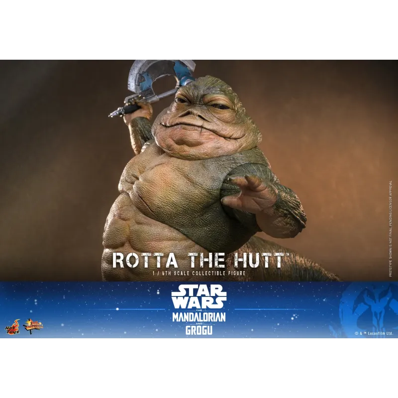 Star Wars: The Mandalorian & Grogu Rotta The Hutt Hot Toys