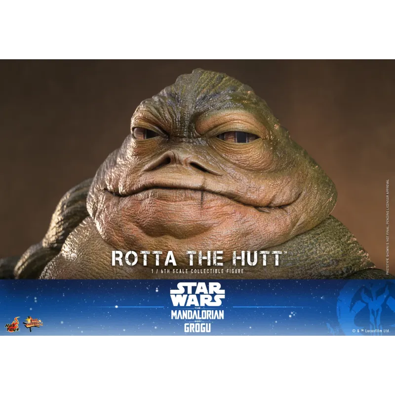 Star Wars: The Mandalorian & Grogu Rotta The Hutt Hot Toys