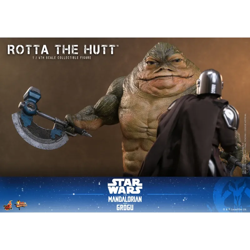 Star Wars: The Mandalorian & Grogu Rotta The Hutt Hot Toys