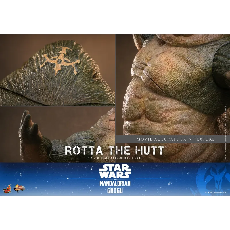 Star Wars: The Mandalorian & Grogu Rotta The Hutt Hot Toys