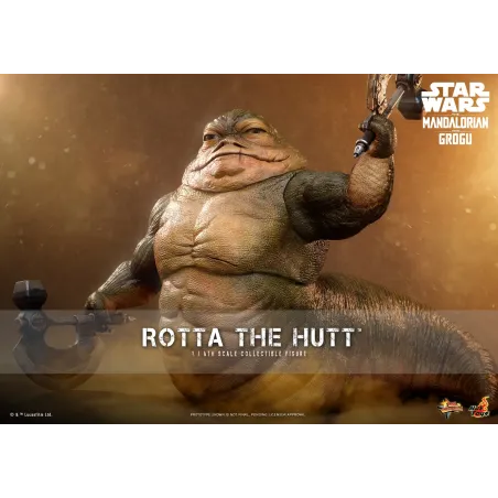 Star Wars: The Mandalorian & Grogu Rotta The Hutt Hot Toys