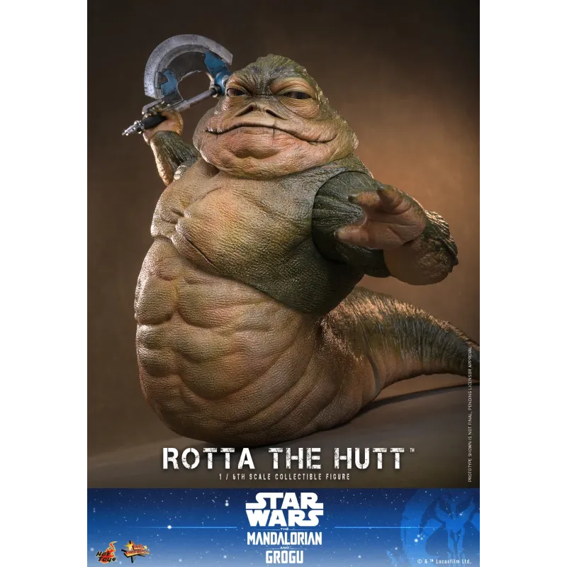 Star Wars: The Mandalorian & Grogu Rotta The Hutt Hot Toys
