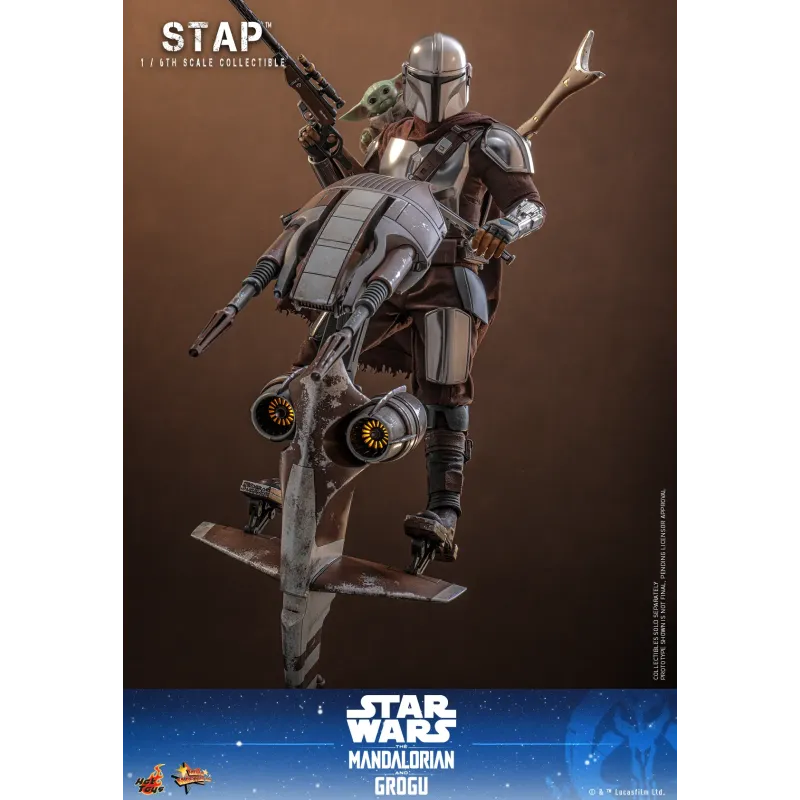 Star Wars: The Mandalorian & Grogu STAP Hot Toys