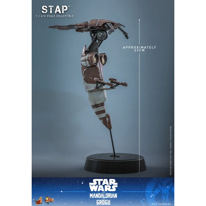 Star Wars: The Mandalorian & Grogu STAP Hot Toys