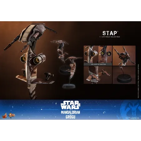 Star Wars: The Mandalorian & Grogu STAP Hot Toys