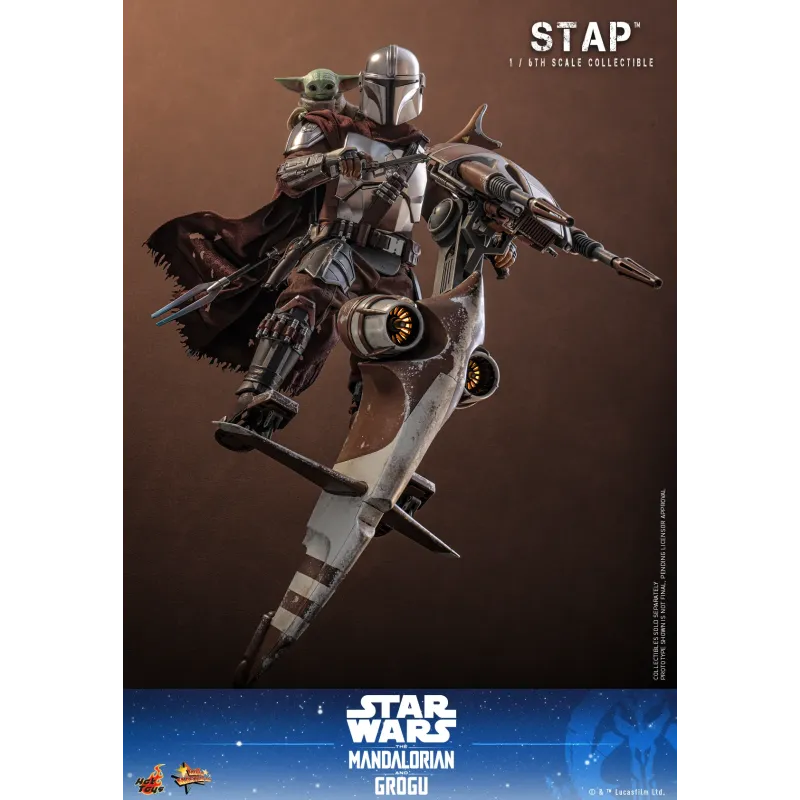 Star Wars: The Mandalorian & Grogu STAP Hot Toys