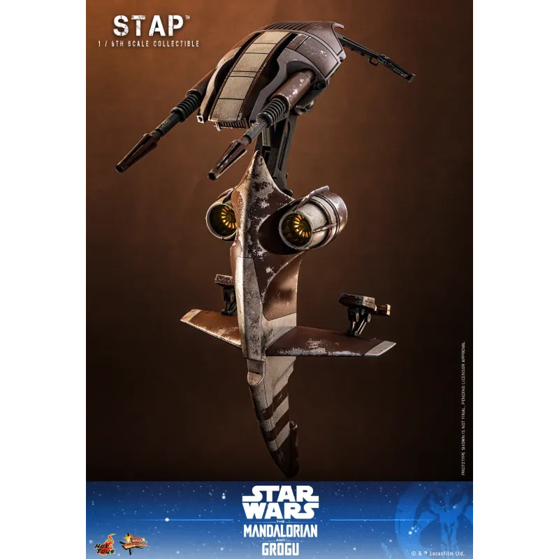 Star Wars: The Mandalorian & Grogu STAP Hot Toys
