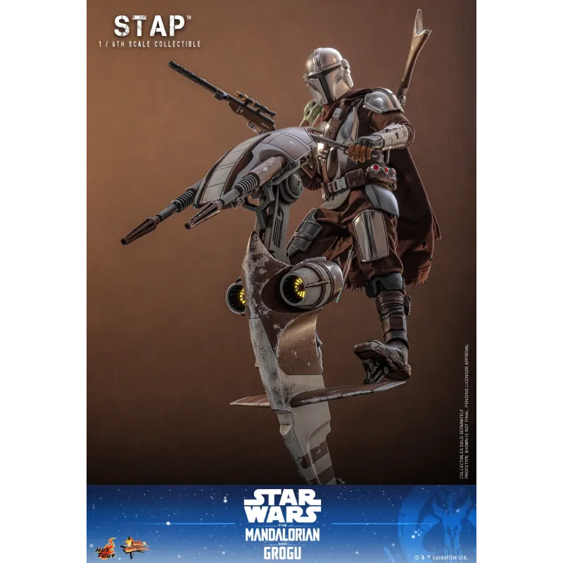 Star Wars: The Mandalorian & Grogu STAP Hot Toys